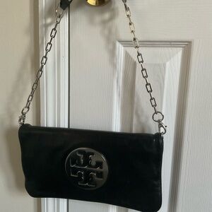 Tory Burch Black Reva Clutch